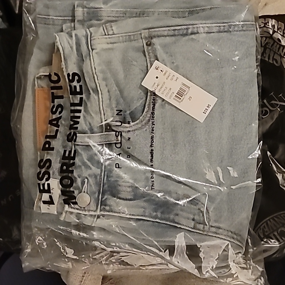 Pacsun Casey Low Rise Baggy 29 Ultra Flattering Fit! Cutest Baggy Jeans! - Picture 10 of 11